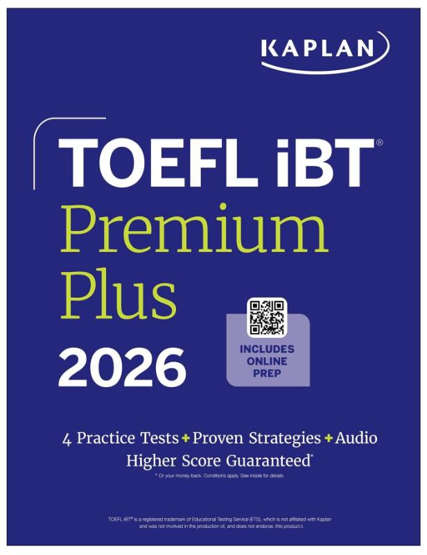 TOEFL iBT Premium Plus 2026