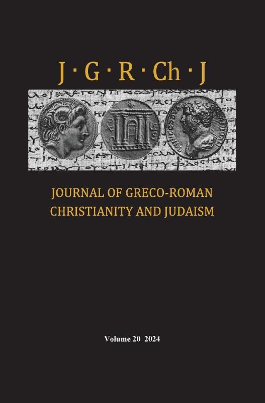 Journal of Greco-Roman Christianity and Judaism, Volume 20