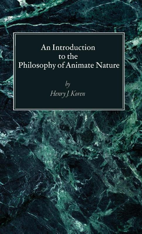 An Introduction to the Philosophy of Animate Nature