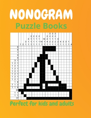 Nonogram Puzzle Books: Challenge For Kids and Adults With Solutions