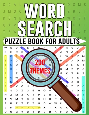 Word Search Puzzle Book for Adults