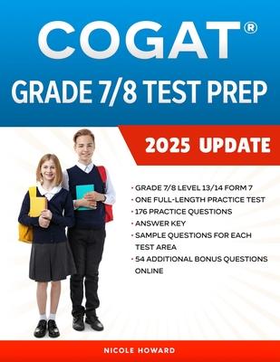 Cogat(r) Grade 7/8 Test Prep