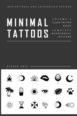 Minimal Flash Tattoo Design Art Book