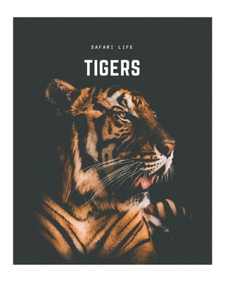 Tigers: A Decorative Book │ Perfect for Stacking on Coffee Tables & Bookshelves │ Customized Interior Design & Home Decor