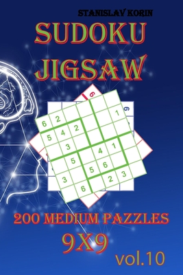Sudoku Jigsaw: 200 Medium Puzzles 9x9 vol. 10