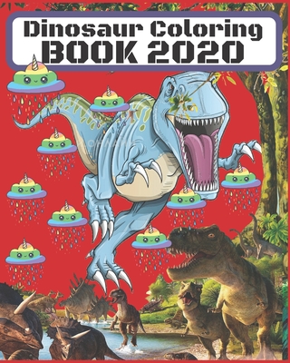 Dinosaur Coloring Book 2020: dinosaur coloring books for kids ages 4-8/ dinosaur coloring book for kids / amazon gift cards from amazon/ amazon abo