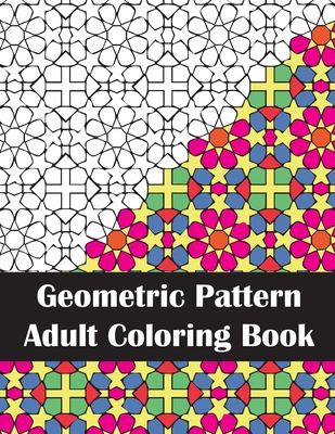 Geometric Pattern Adult Coloring Book