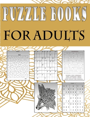 Puzzle books for adults