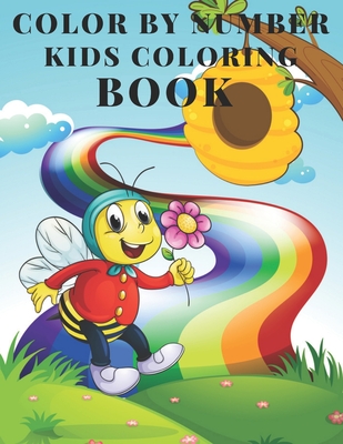 Color By Number Kids Coloring Book