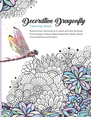 Decorative Dragonfly Coloring Book