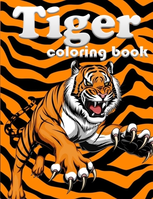 Tiger coloring book