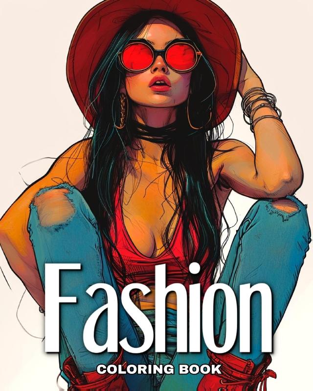 Fashion Coloring Book