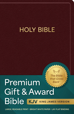 KJV Holy Bible: Premium Gift and Award Bible, Burgundy Imitation Leather: King James Version Bible