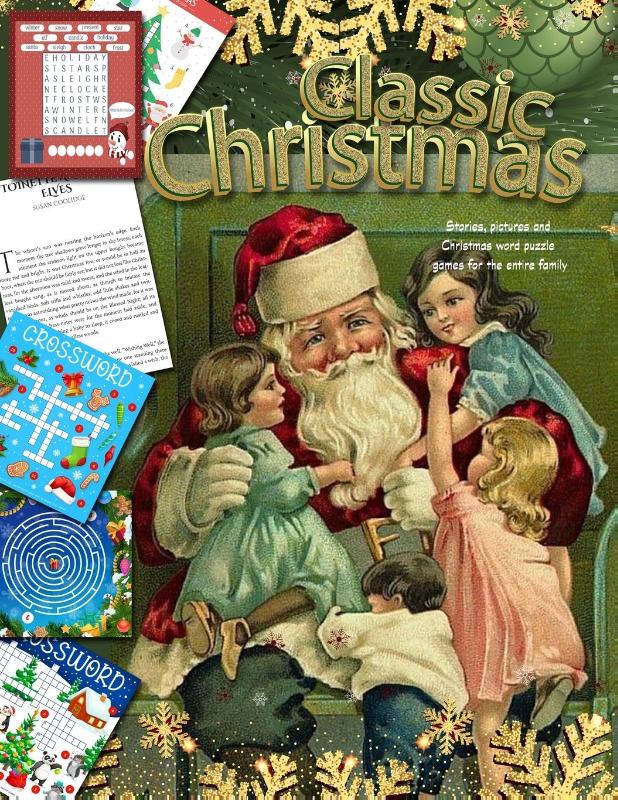 Classic Christmas Stories, pictures and Christmas word puzzle games for the entire family Series